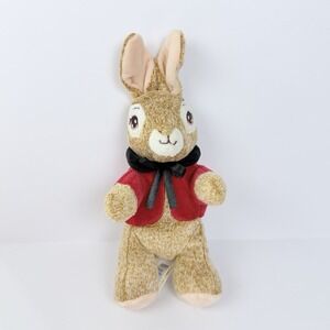 Peter Rabbit Plush Dan Dee Collector's Choice Stuffed Animal Red Jacket 10"